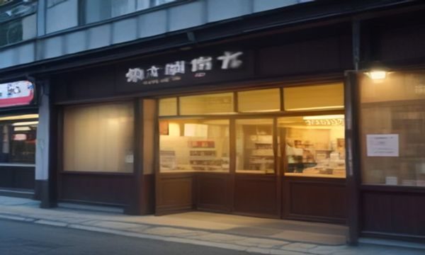 一位年轻职场人在咖啡店内翻看手机，屏幕上显示联合办公平台对比页面，表情若有所思，正在做选择